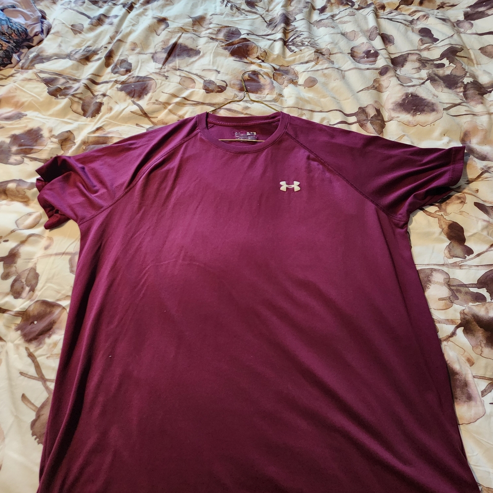 Under Armour Maroon T-Shirt